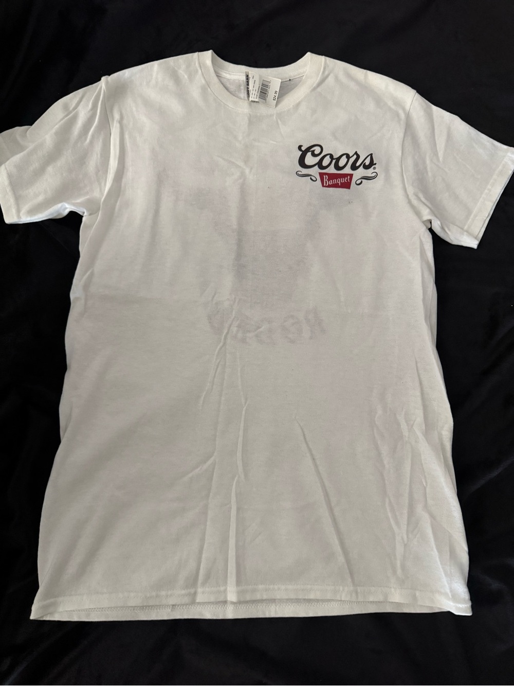 Coors Light White Graphic Tee